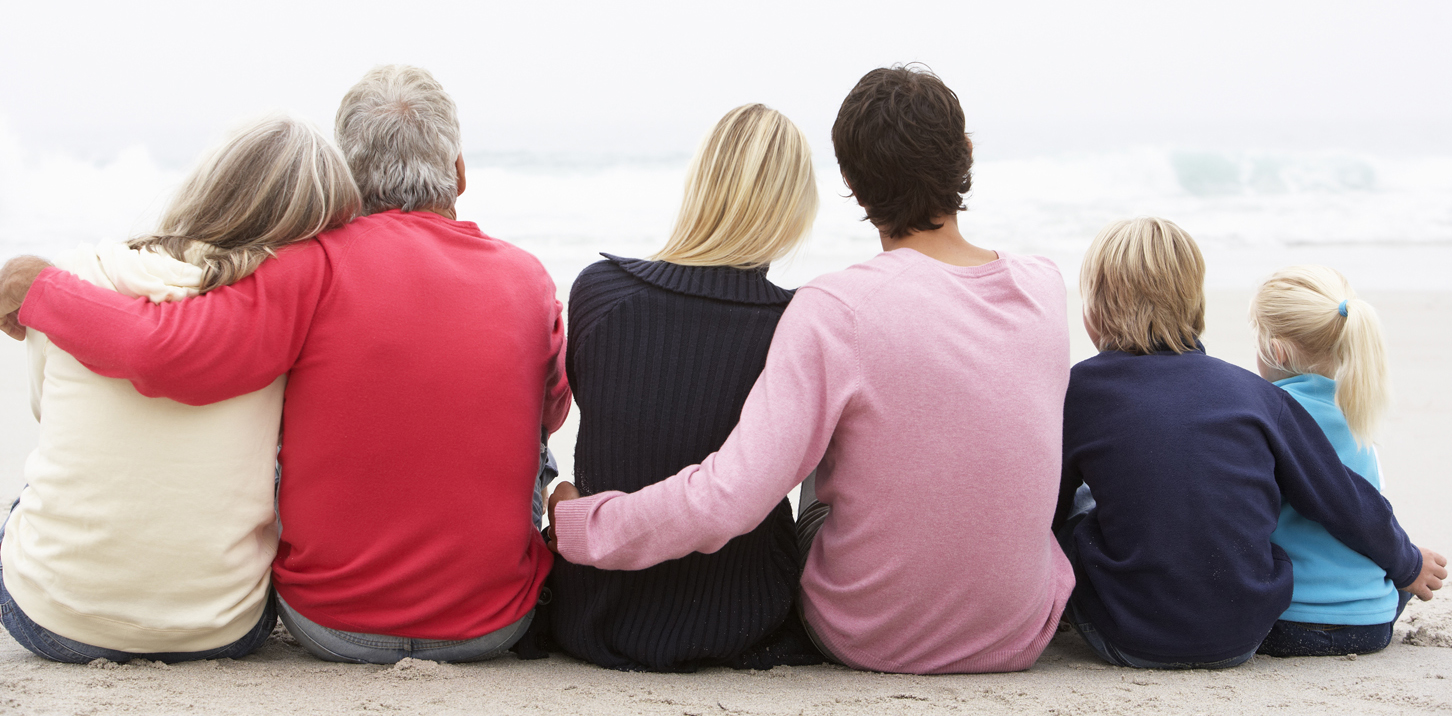 LifeSteps Financial Family On Beach Banner Image